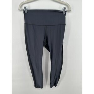 Lululemon Lab Leggings Rare Gray Front Luxtreme Back Luon Material Size 8